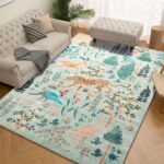 Large rug Flannel Area Rug (Single Piece)