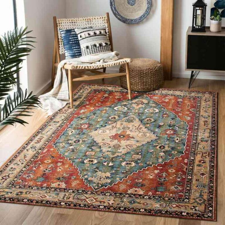 Large rug Flannel Area Rug (Single Piece)