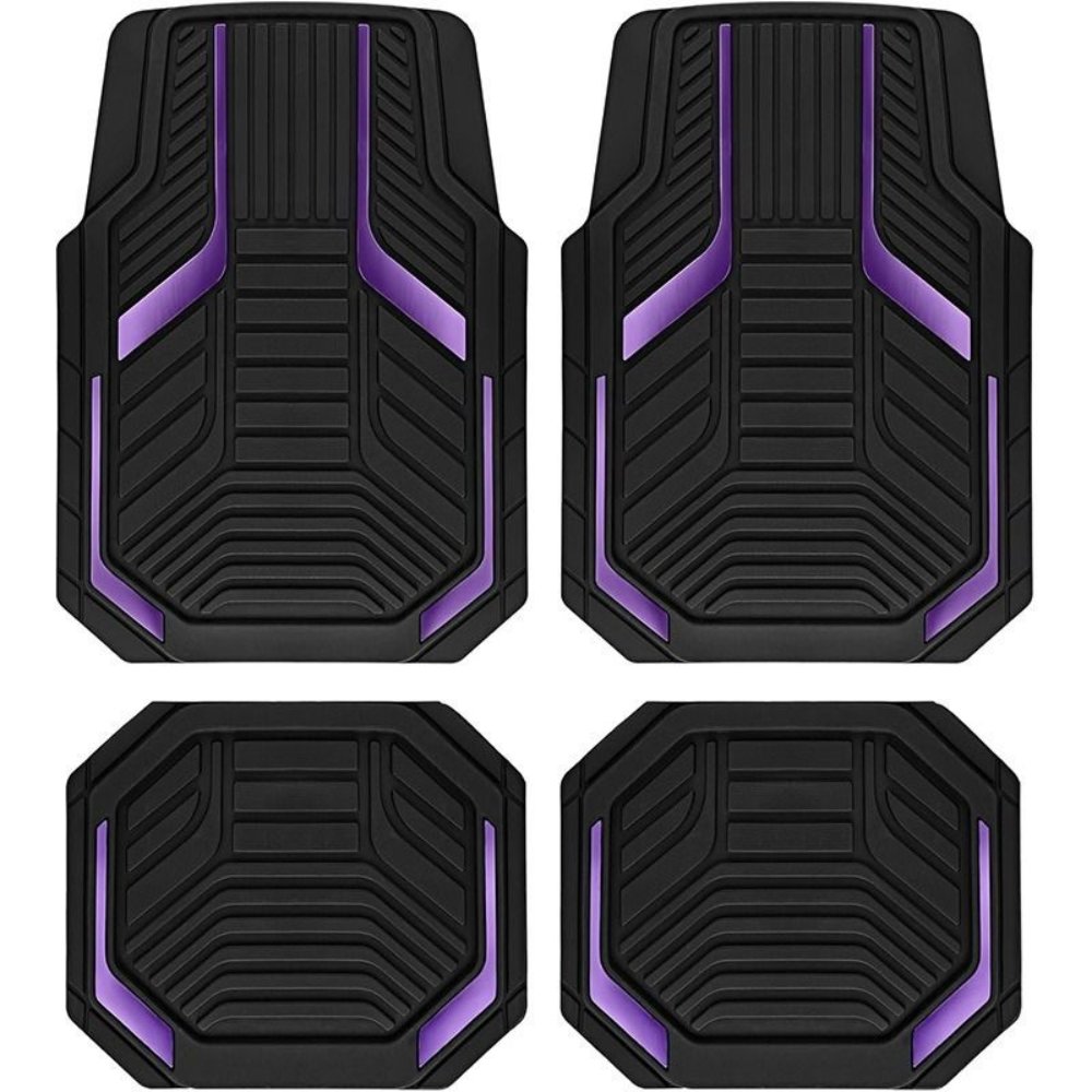 Crystal Velvet Floor Mat Flannel Floor Mat (Single Piece) Car 02