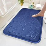 Flannel Rug Embossed Flannel Floor Mat