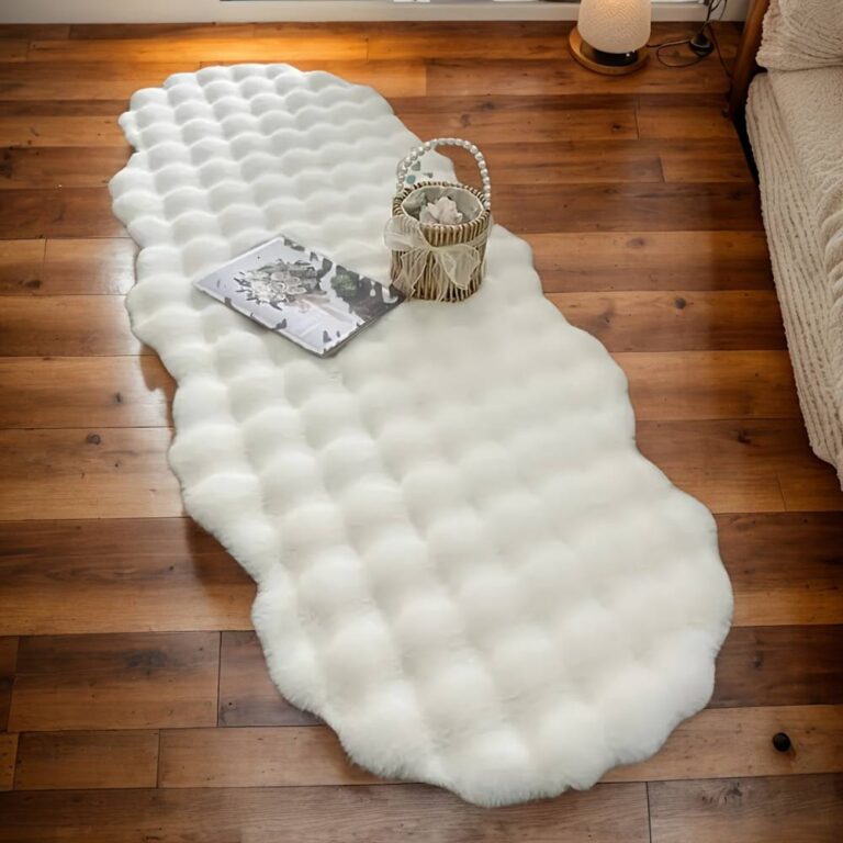 Rabbit Fur Blanket Long Rabbit Fur Rug