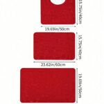 Coral Fleece Embossed Coral Fleece Floor Mat