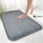 Flannel Rug Embossed Flannel Floor Mat
