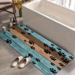 Flannel Rug Flannel Floor Mat (Single Piece)