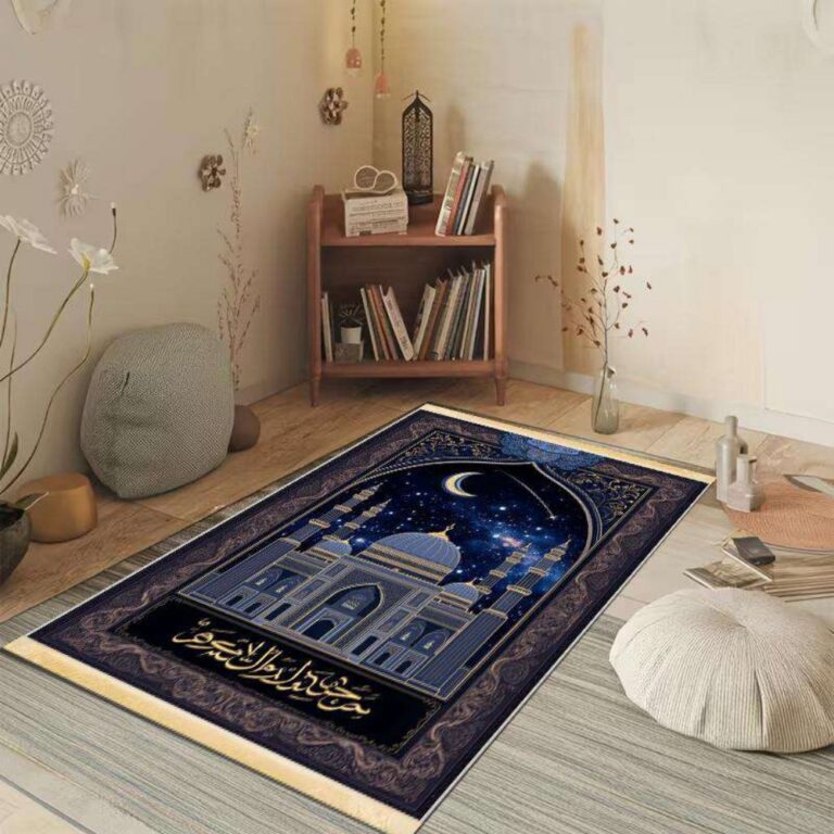 Flannel Non-woven Floor Mat Prayer Rug